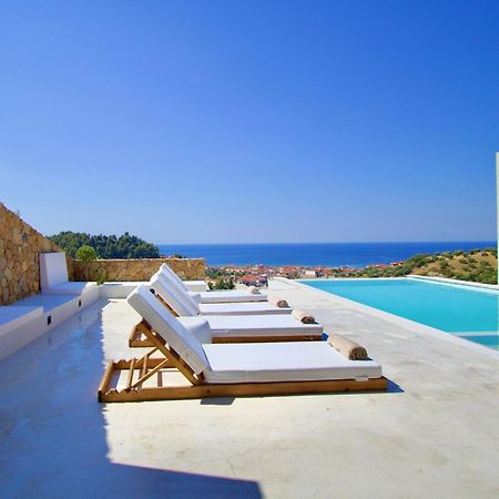 Design Villa Nea Skioni By Halkidiki Villas Bagian luar foto