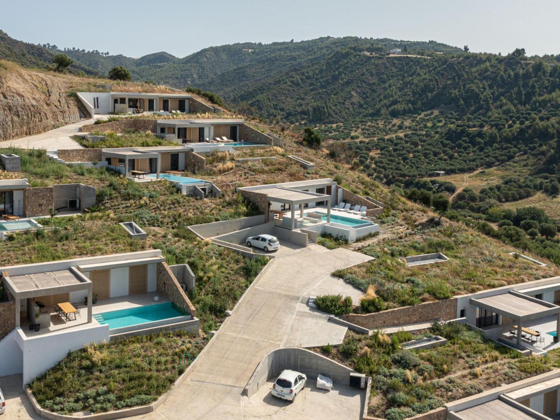 Design Villa Nea Skioni By Halkidiki Villas Bagian luar foto