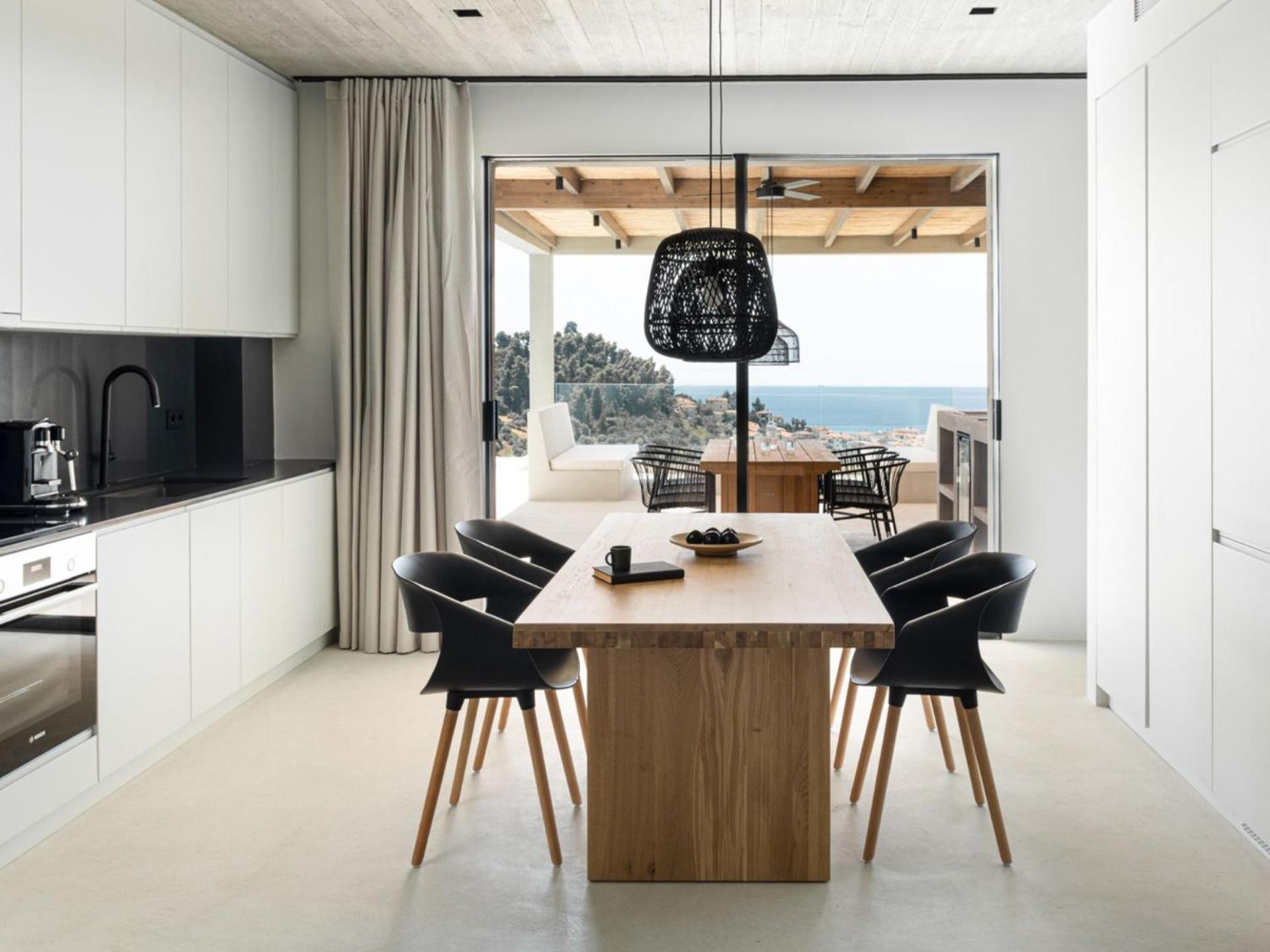 Design Villa Nea Skioni By Halkidiki Villas Bagian luar foto