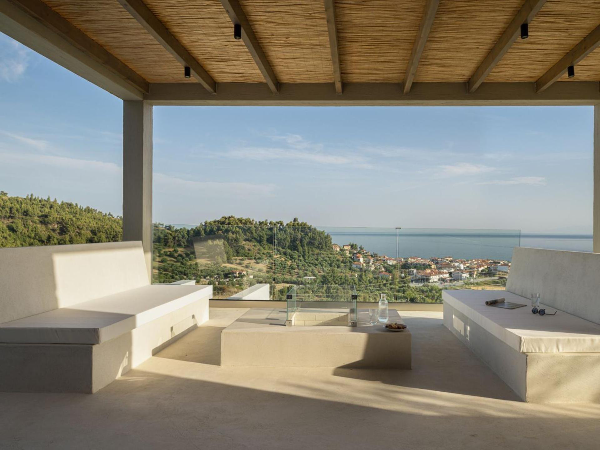 Design Villa Nea Skioni By Halkidiki Villas Bagian luar foto