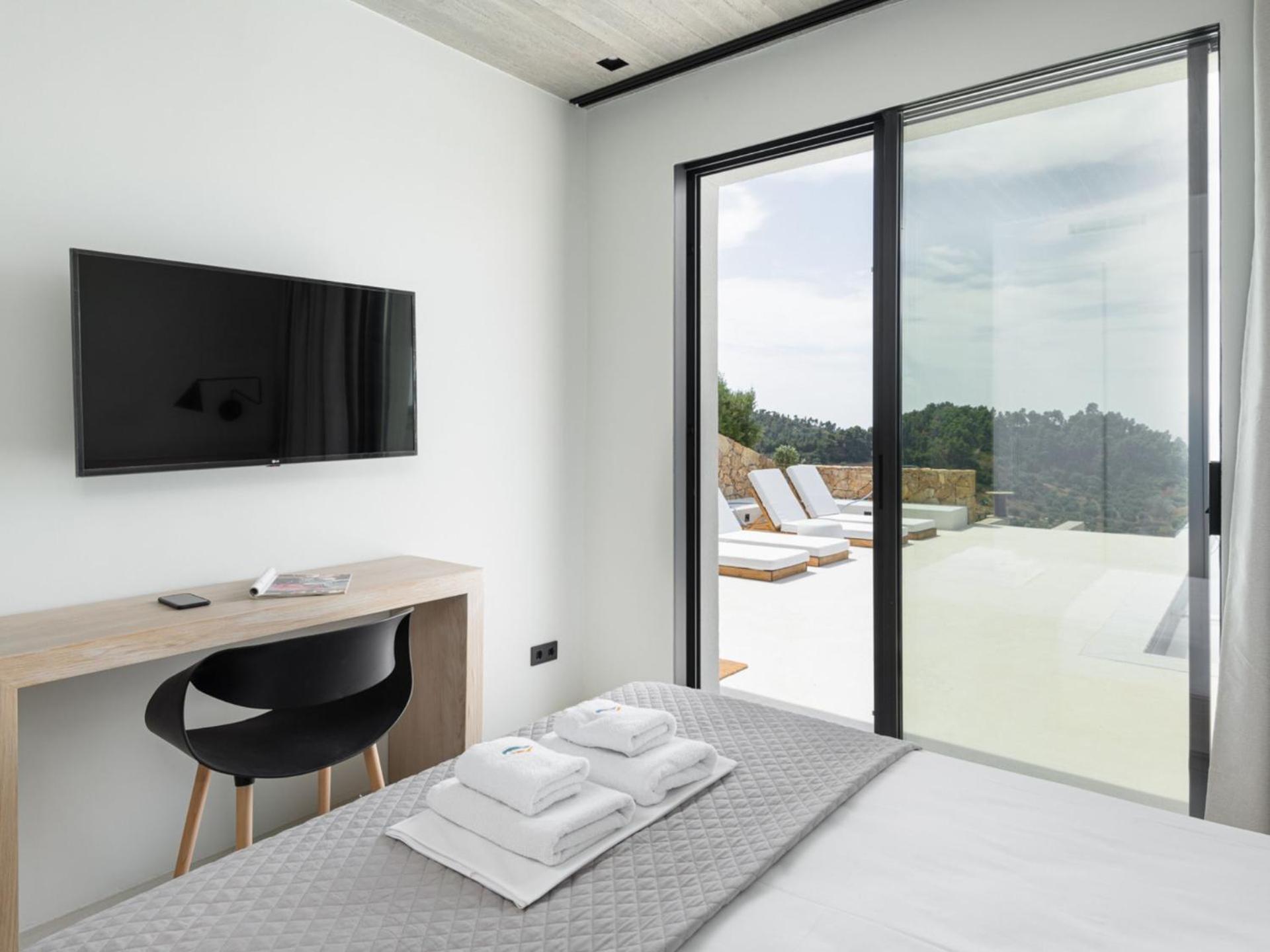 Design Villa Nea Skioni By Halkidiki Villas Bagian luar foto